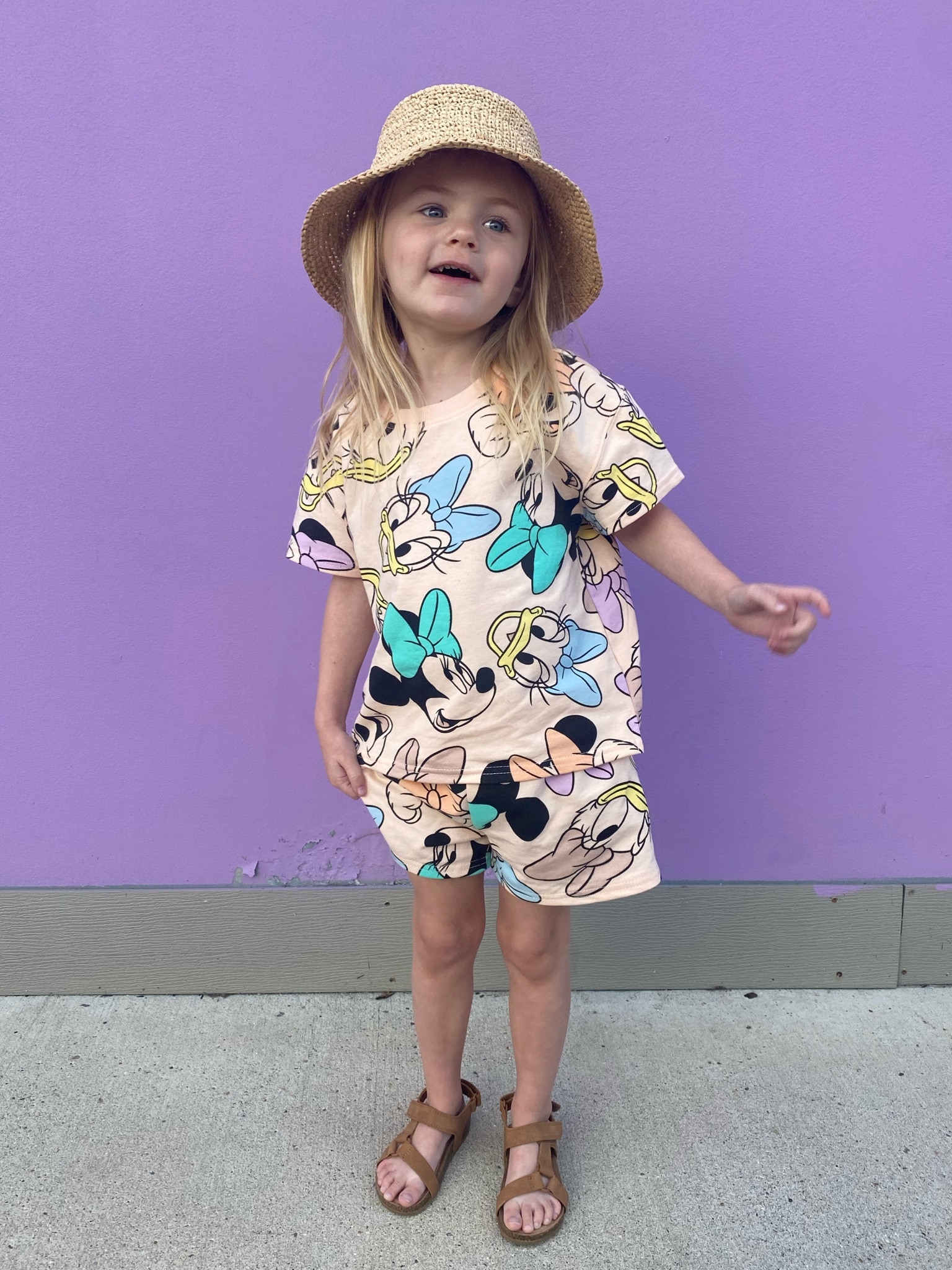 The CUTEST Disney set for girls! I can guarantee these won’t be in stock for long! Paired with some cute sandals and the most adorable straw bucket hat! All the heart eyes! 

#LTKkids #LTKbaby #LTKunder50