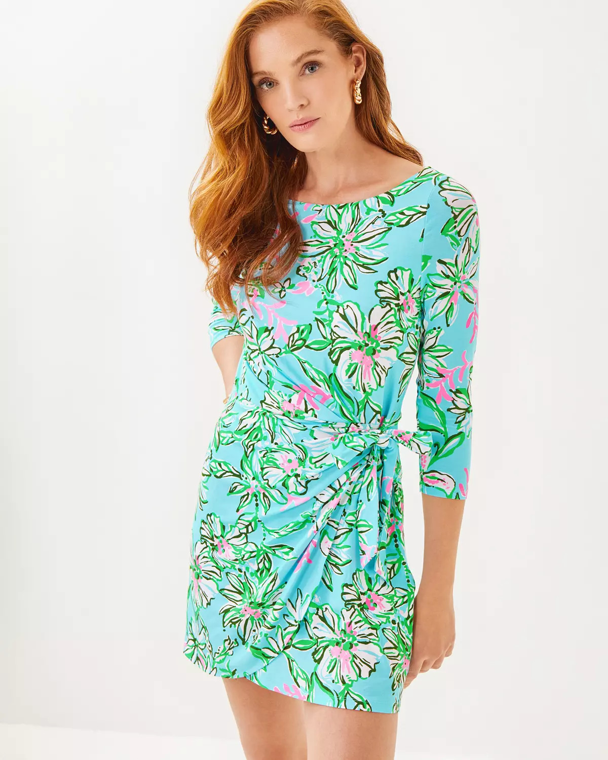 Blaise 3/4 Sleeve Romper | Lilly Pulitzer
