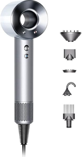 Dyson - Supersonic Hair Dryer - White/Silver, 5 pounds       Add to Logie | Amazon (US)
