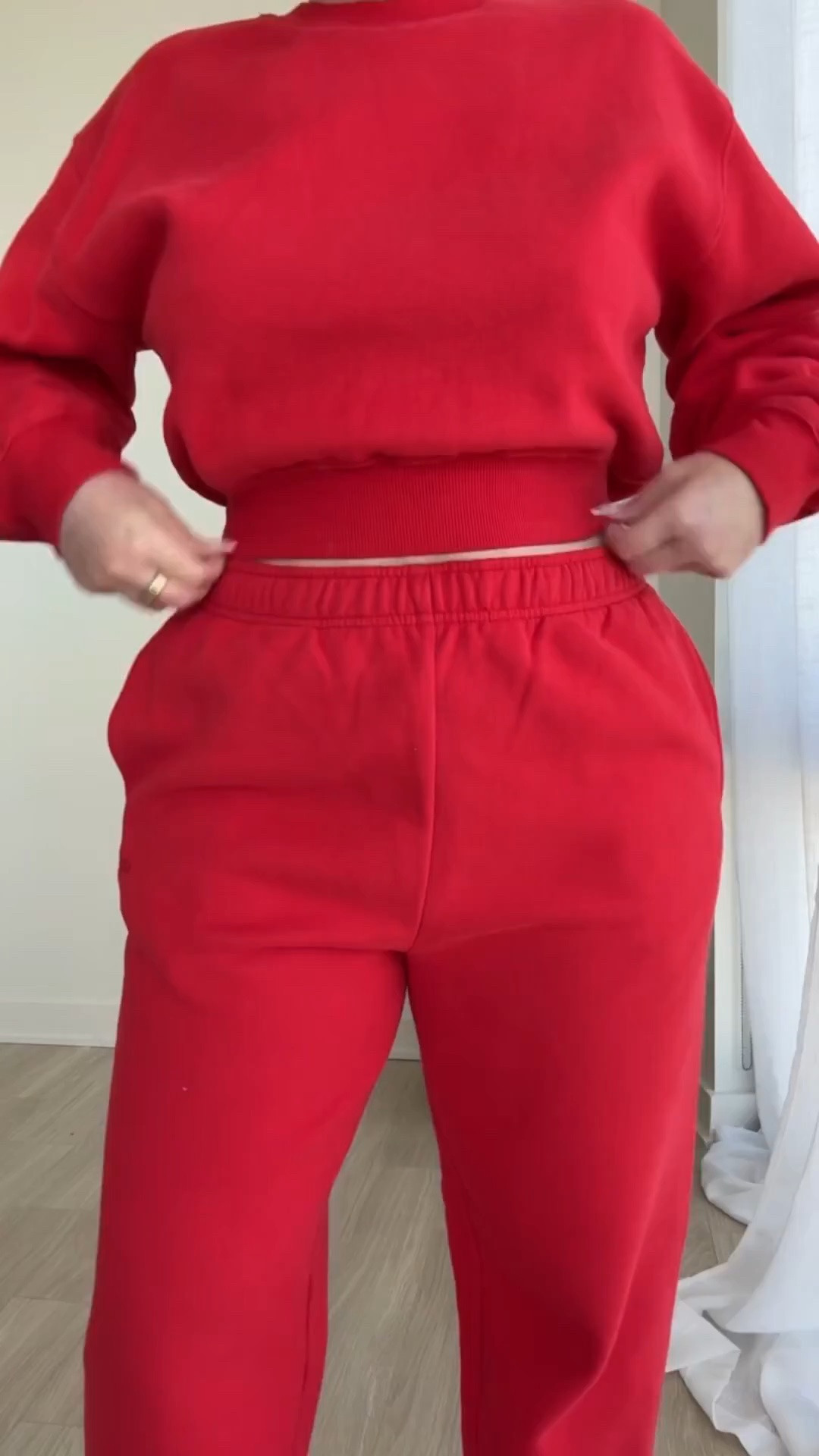 Aritzia clientele sale + AF sale just started and it’s the perfect time to stock up on your fav sweats!! It’s my favorite season, sweatsuit season and you know I’m going to search high and low for the best ones.

I have all the basis covered here with varying styles.

We have our fashion set, from Laina Rauma. She’s a head turner you’re def getting compliments on. This is what you wear when you want a fit but also want a hug from your clothes. This is sold out.

My fave sweat line from @aritzia in red 😍 this is what you wear under your maxi coat. 

The last taupe set is what you share with your man, it’s unisex 😉 we’re def wearing it during that time of the month 😩 I sized up to a large in both the top and bottom.

#LTKxAbercrombie #LTKPetite #LTKActive