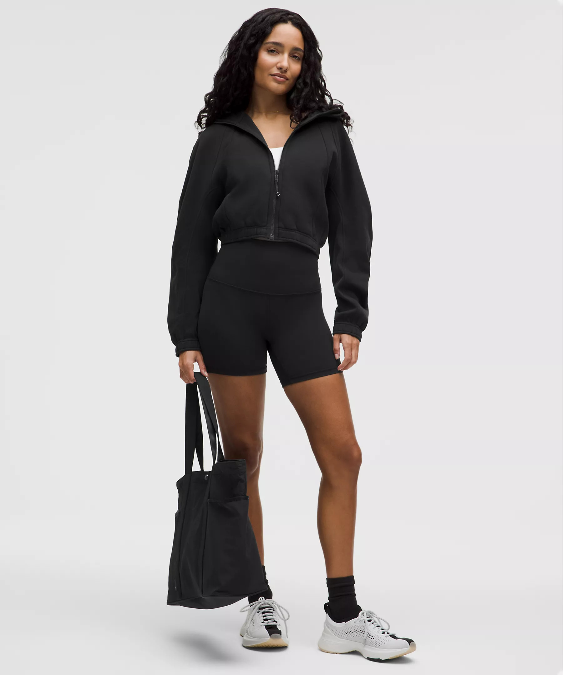 Scuba Full-Zip Cropped Hoodie | Women's Hoodies & Sweatshirts | lululemon | Lululemon (US)