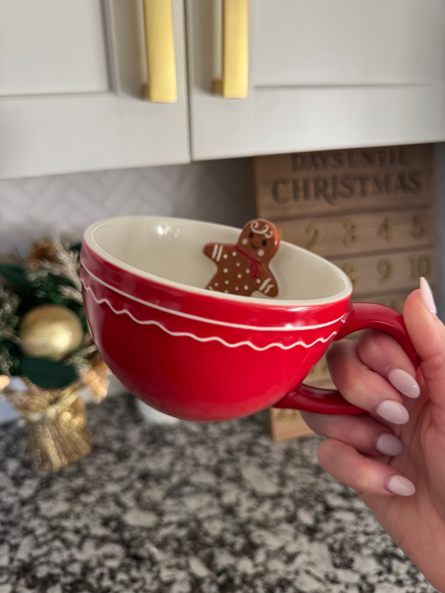 Gingerbread peek a boo cup, Christmas coffee mug

#LTKHome #LTKGiftGuide #LTKHoliday