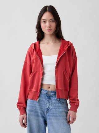 VintageSoft Terry Zip Hoodie | Gap (CA)