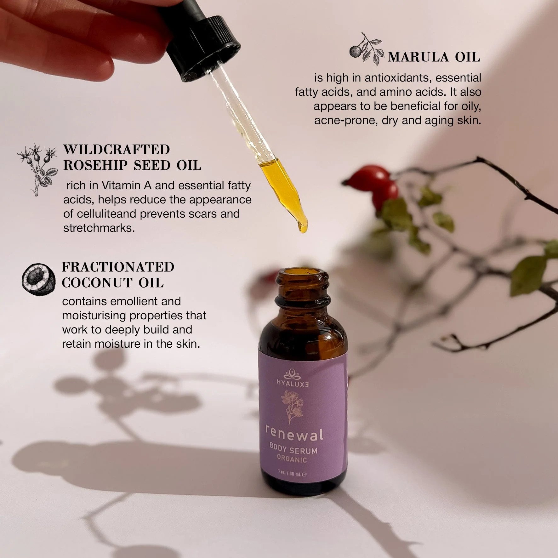 RENEWAL: Scar and Stretchmark Serum | Hyaluxe Body