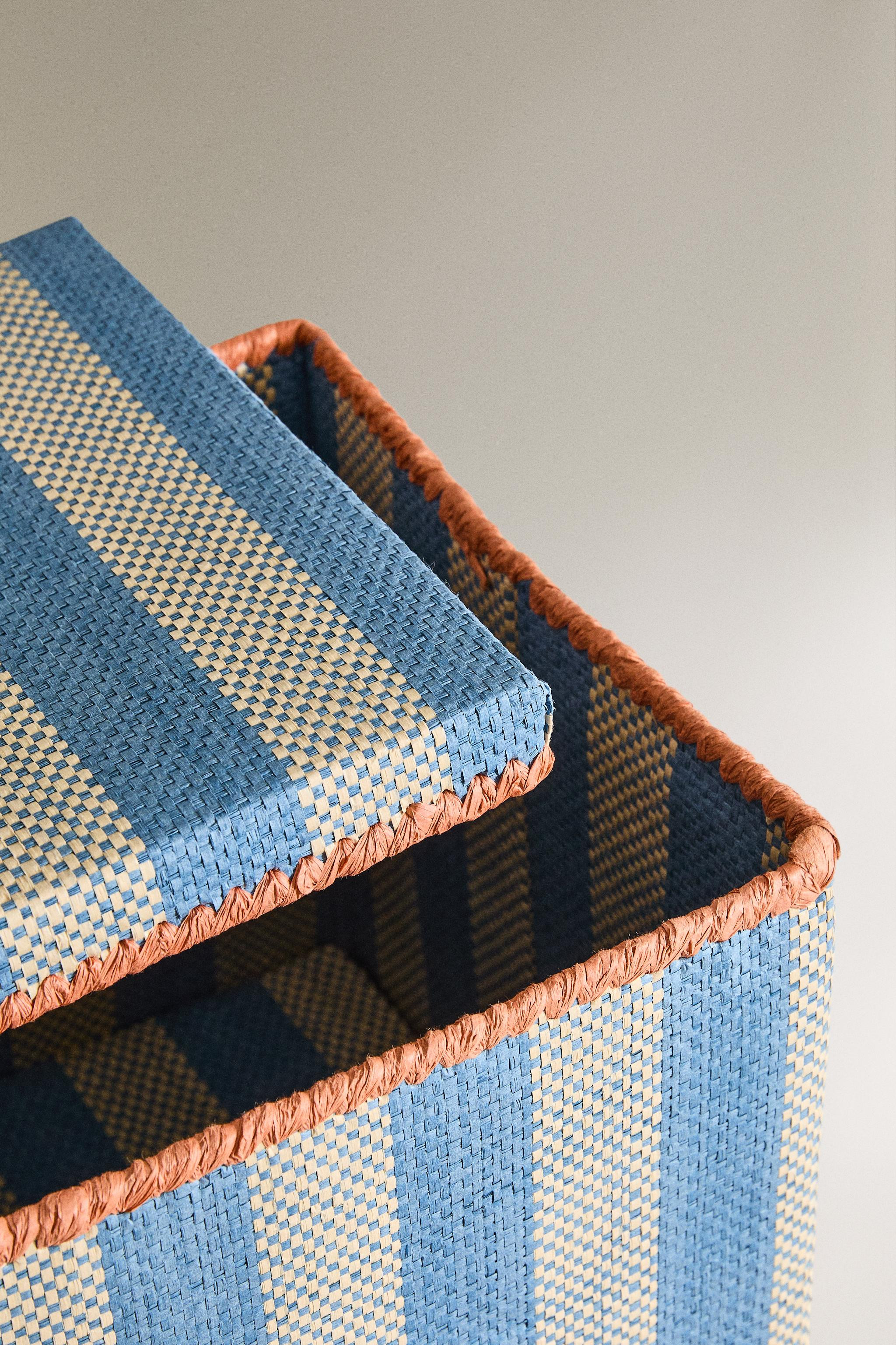 CHILDREN'S FOLDABLE STRIPED BASKET | Zara US