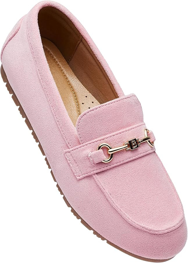 BGSTGUDS Women's Ladies Loafers Slip Ons Work Shoes | Amazon (US)