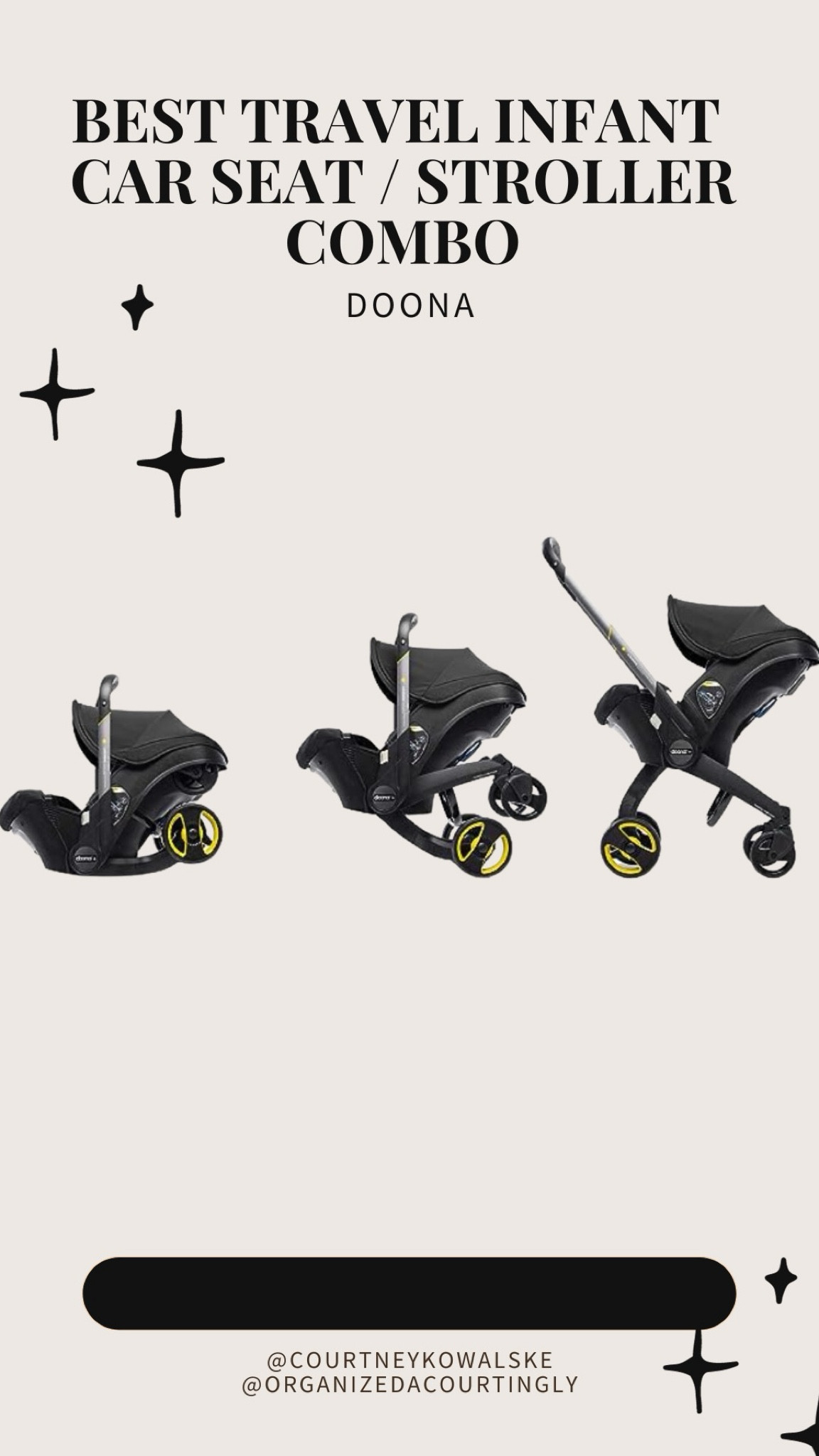Doona Carseat/Stroller combo. Best for traveling!

#LTKtravel #LTKbaby #LTKbump