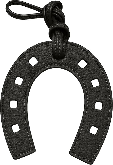 Lucky Leather Keychain Bag Charm – Western Purse Accessory for Handbag, Wallet, Backpack, Tote ... | Amazon (US)