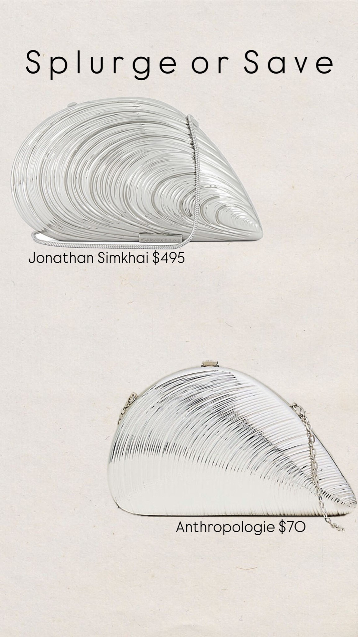 Seashell clutch
Jonathan Simkhai 
Anthropologie
Summer bag
Vacation Clutch

#LTKTravel