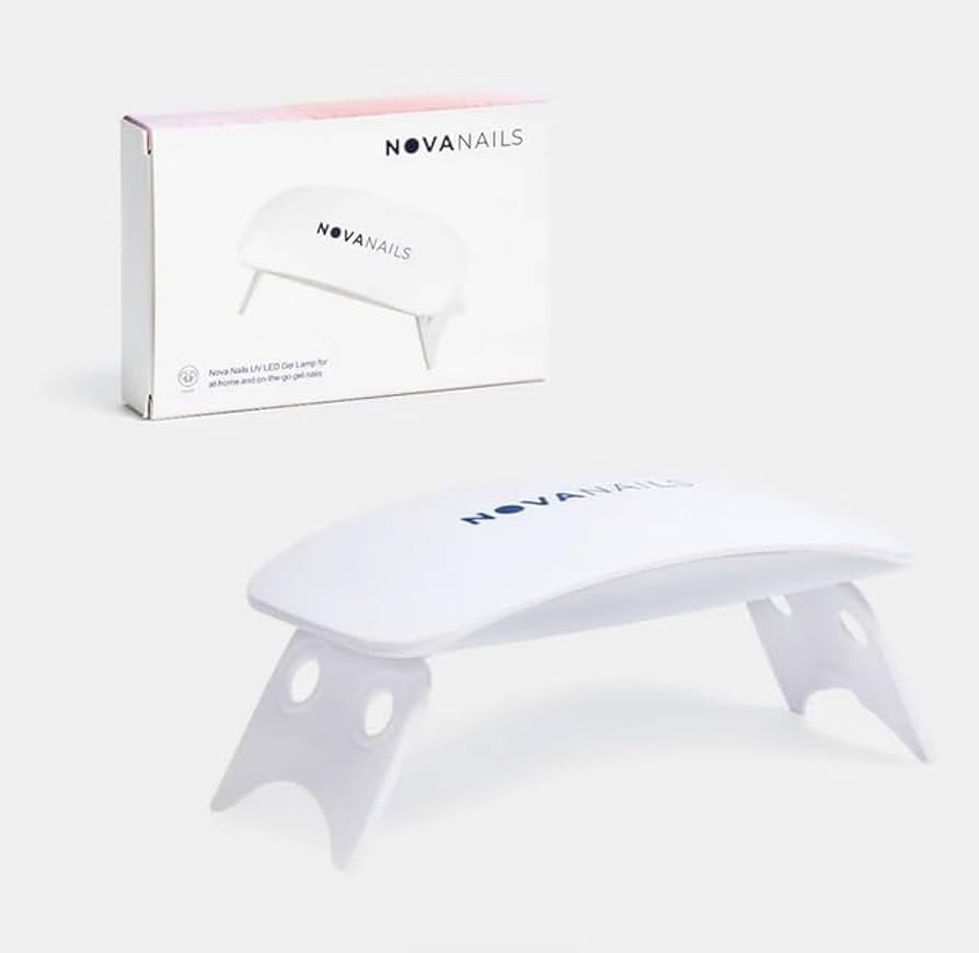 Gel Nail Lamp by NOVA, Female Founded Semi Cured Nails, 6W Max, 2 Timers (45s / 60s), Portable La... | Amazon (US)