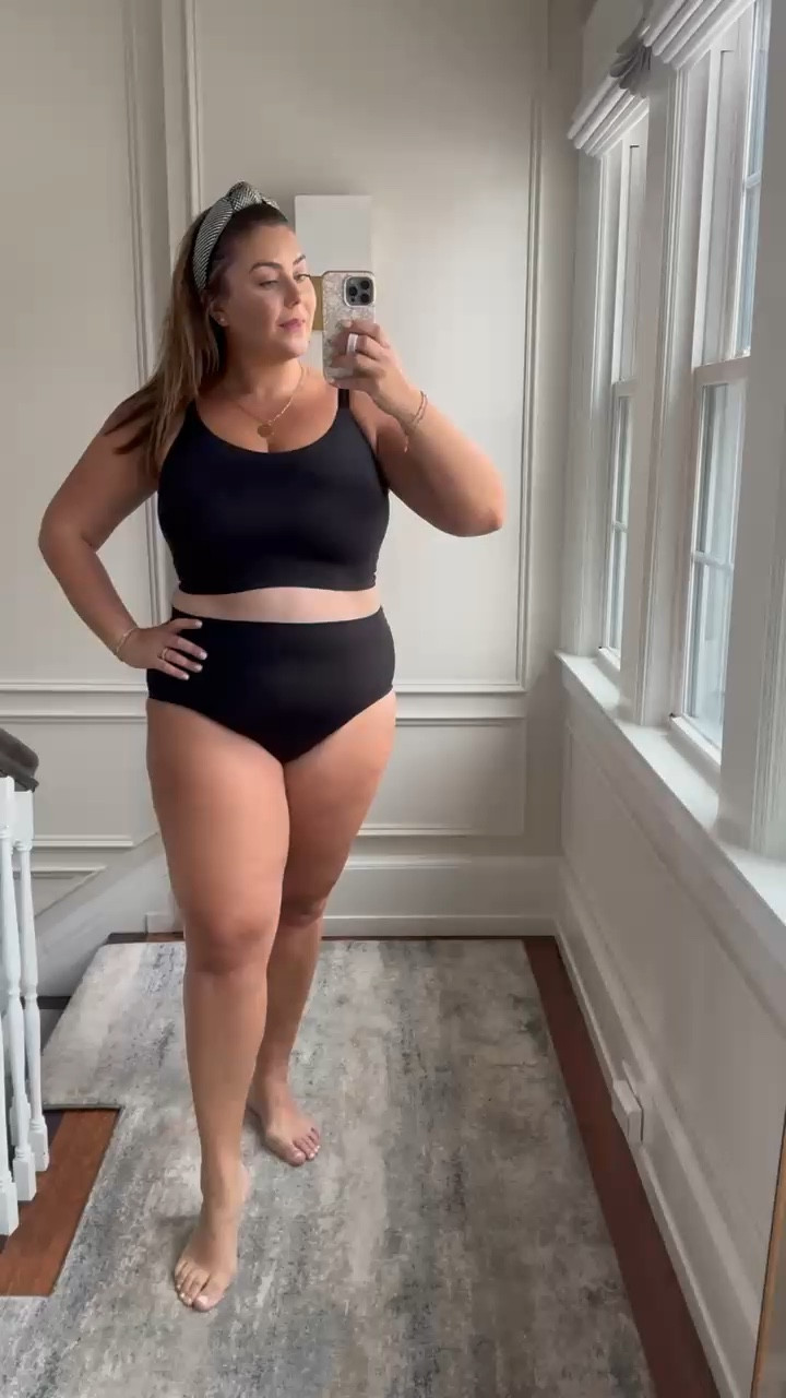 Wearing size 2XL in support bralette & XL in high waisted panties. Use code CARALYNFS15 @joineby #ebypartner

#LTKBeauty #LTKStyleTip #LTKMidsize