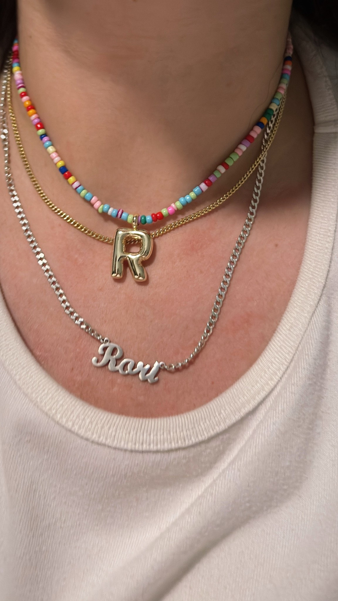 I love my stack right now and the representation of my daughter. Everything is affordable and durable and would make such cute gifts. Or just to treat yourself! #jewelry #jewelrystack #affordablejewelry #gifts 

#LTKFindsUnder100 #LTKxMadewell