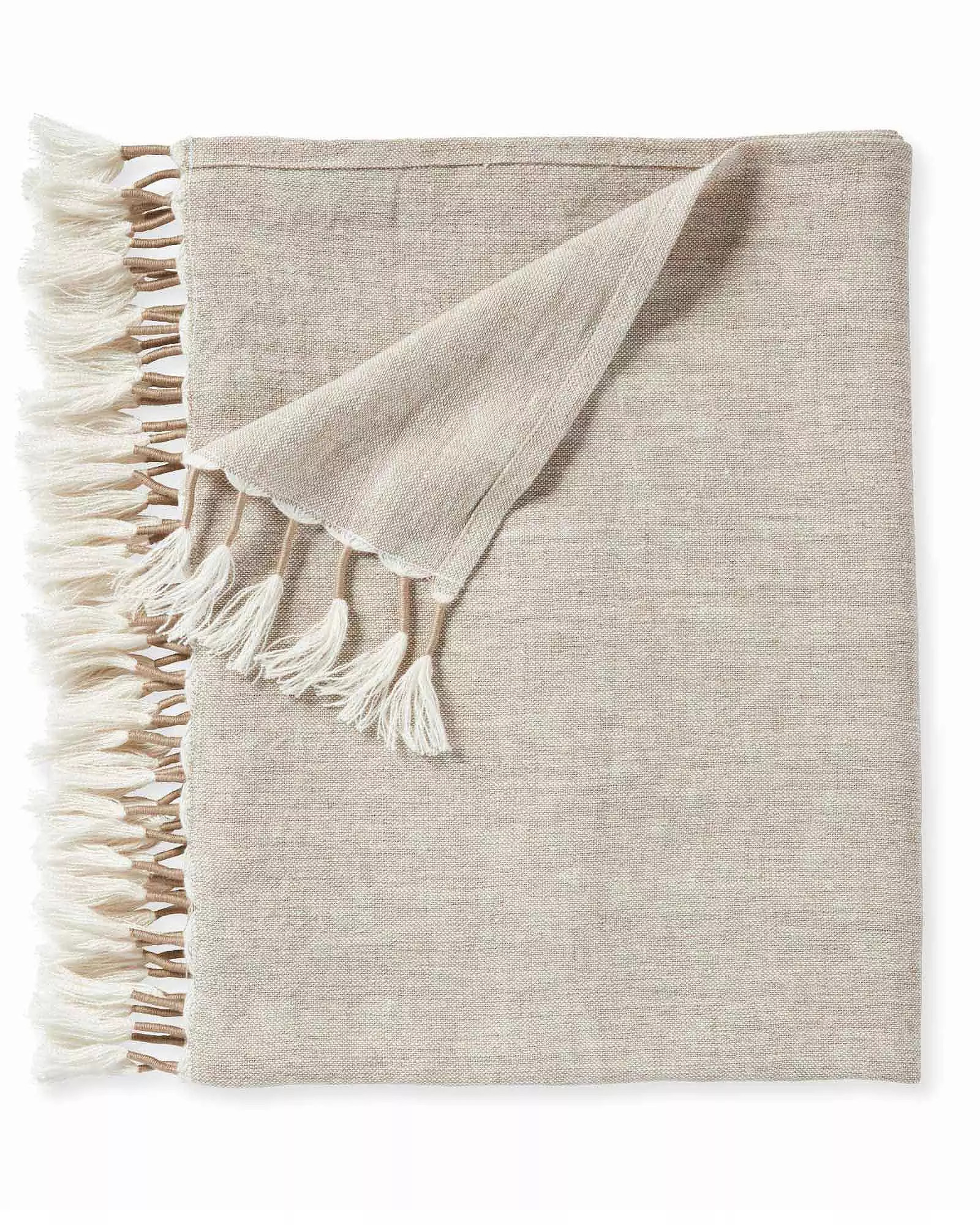 Topanga Linen Throw | Serena and Lily