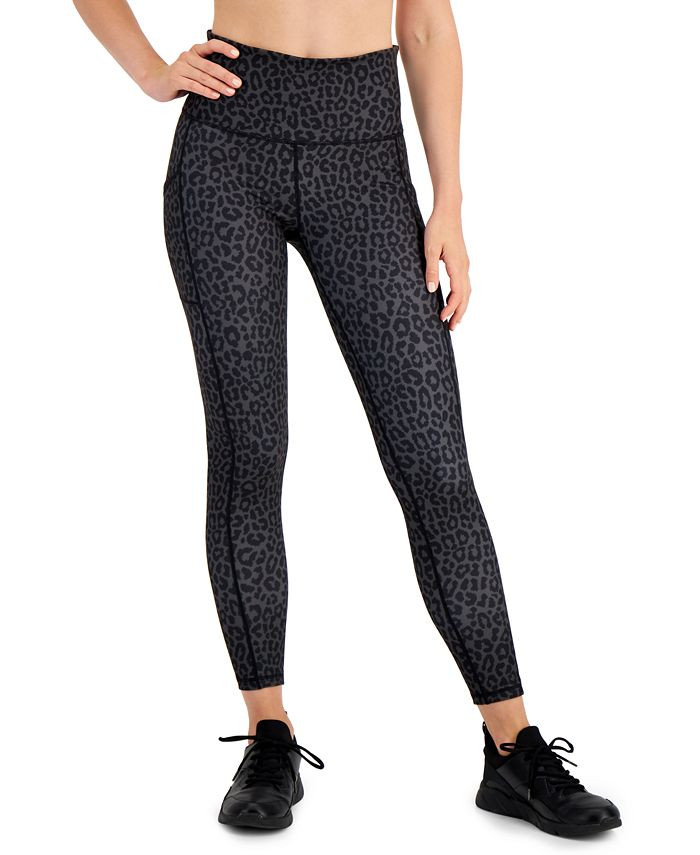 Ideology Cheetah-Print Leggings, Created for Macy's & Reviews - Pants & Capris - Women - Macy's | Macys (US)