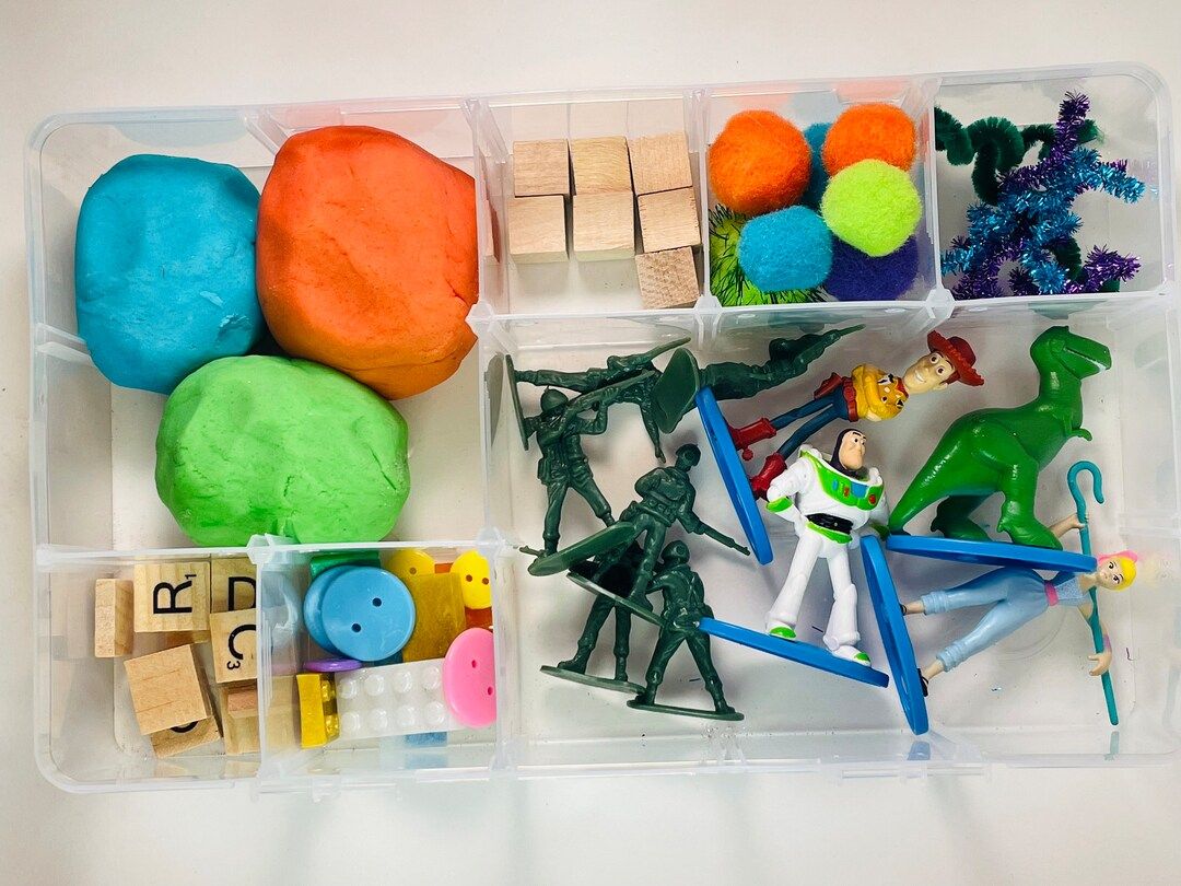 Toy Story Play-dough Sensory Box - Etsy | Etsy (US)