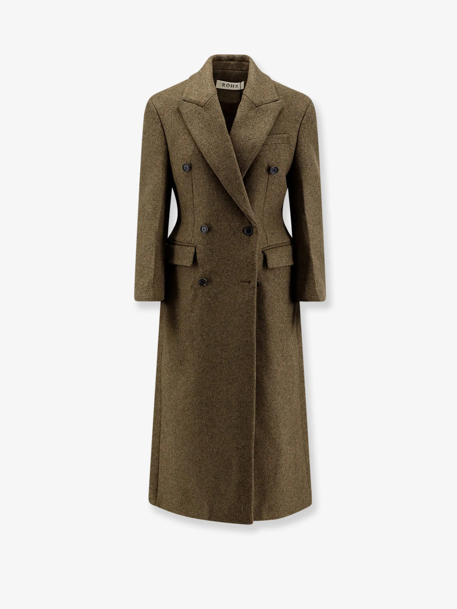 Hourglass alpaca blend coat - ROHE - gender_Woman | Nugnes 1920