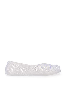 Ancient Greek Sandals Iro Flat in Clear from Revolve.com | Revolve Clothing (Global)
