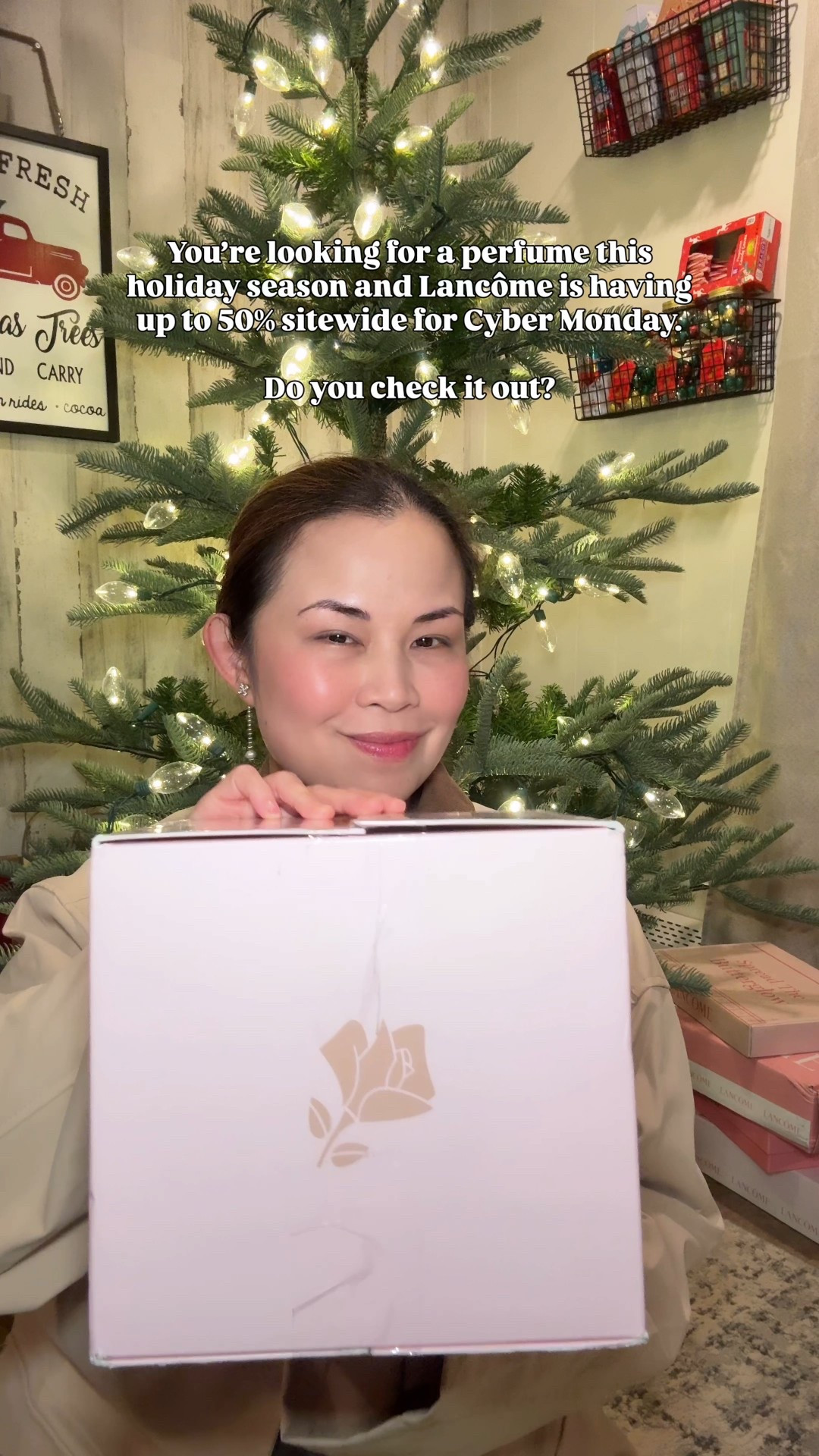 This fragrance has notes of vanilla, jasmine and musk and is deliciously good. Lancôme is having up to 50% off sitewide. So check out their perfumes if you’re in the market for a new one or to give a loved one this holiday season! 

#LTKGiftGuide #LTKHoliday #LTKCyberWeek