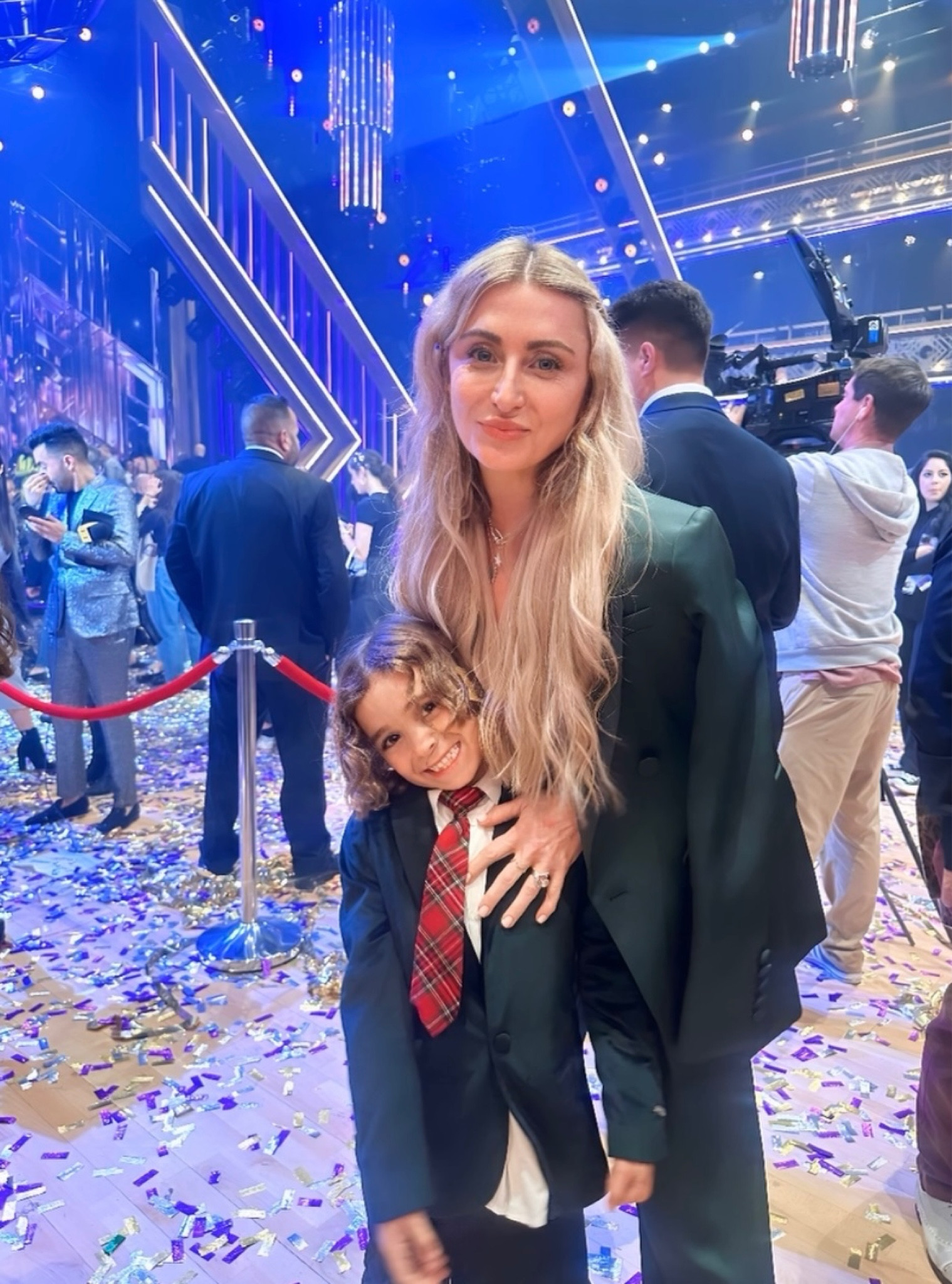 We had such an awesome time at Dancing with the Stars! Blazer suit in size medium sized up, bodysuit in small. Perfect for GNO, date night, or holiday party 💚💚

#LTKstyletip #LTKworkwear #LTKfindsunder100