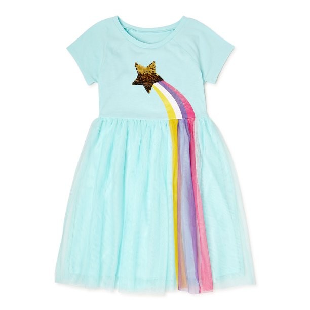 Wonder Nation Girls Tutu Dress, Sizes 4-18 & Plus | Walmart (US)