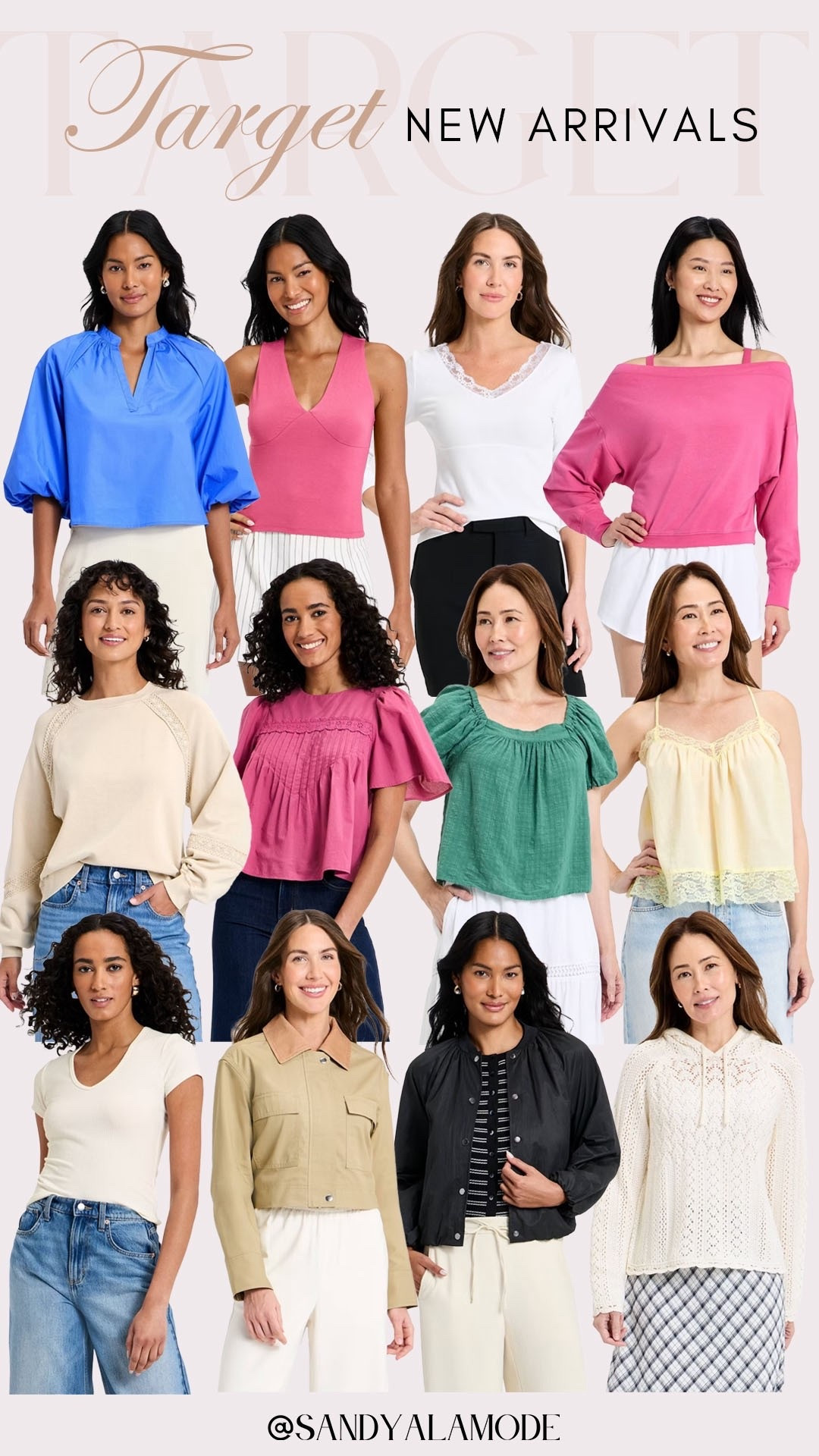 Target new arrivals. Target fashion. Target finds. Target spring style. Target spring top. Target spring sweatshirt. Target spring blouse  

#LTKPetite #LTKootd #LTKSeasonal