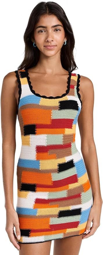 alice + olivia Women's Veronique Mini Dress | Amazon (US)