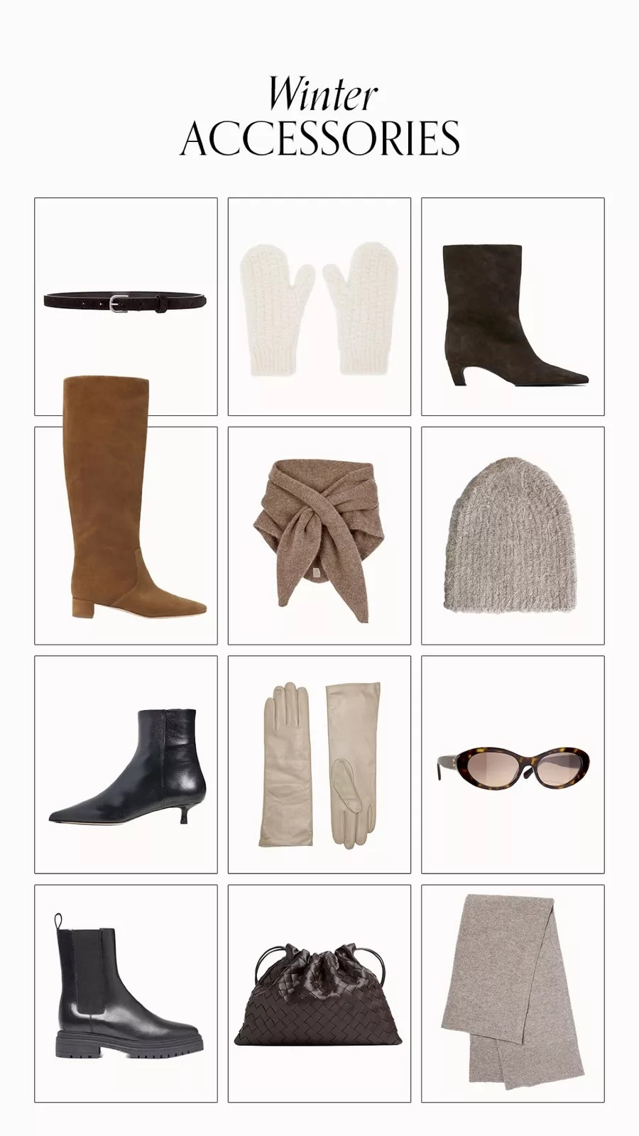 Winter Accessories 🤍 

 #LTKHoliday #LTKSeasonal #LTKStyleTip