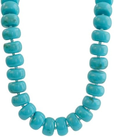 Miniature Glass Bead & Oversized Multi-Color Resin Bead Statement Necklace - 17"+3" Extender Chai... | Amazon (US)
