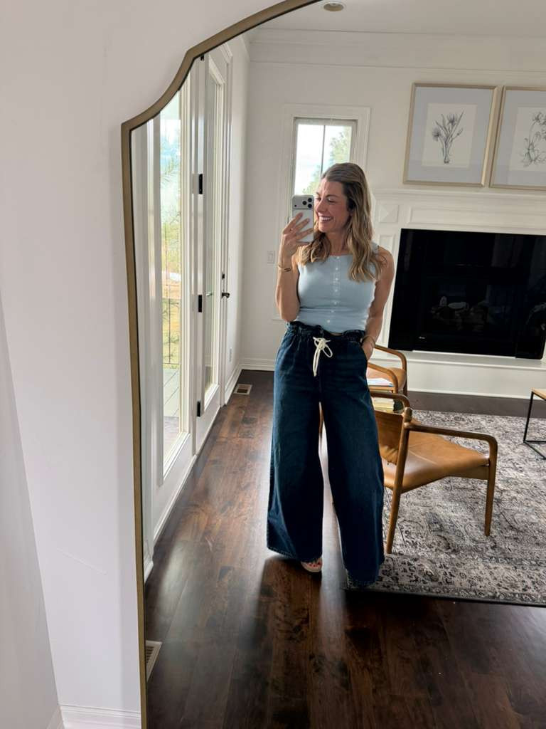 Spring vibes hit different when your cardigan's basically a hug and those wide-leg pants let you twirl like nobody's watching. M top, S pants perfection! 🌸☀️🦋

#ScoopCardigan #WideLegPants #SpringOutfit #WalmartFashion #CasualStyle #ButtonFrontCardigan #PaperbagWaist #SpringFashion #AffordableStyle #OversizedCardigan 

 #LTKootd