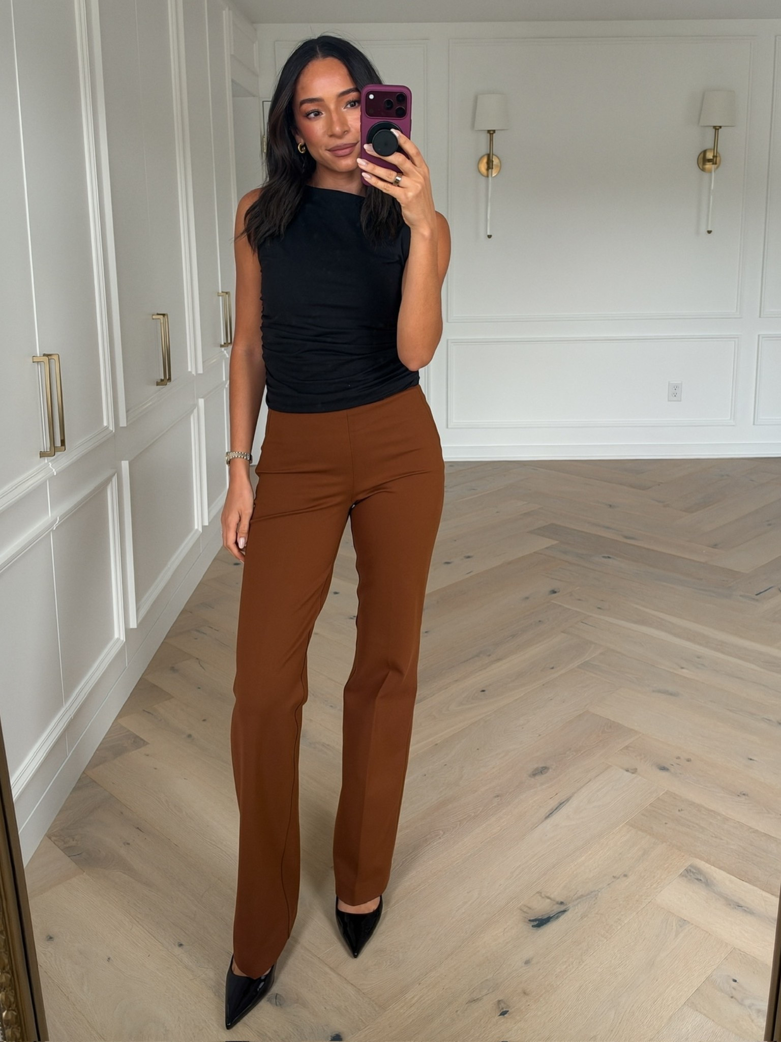 The entire Spanx site is 20% OFF with code LTK20!! These trousers are so incredibly flattering and comfortable! Wearing size S top and size S trousers  

work outfit, workwear, office outfit, business casual workwear, fall outfits, fall fashion, fashion over 30

#LTKSeasonal #LTKSaleAlert #LTKWorkwear