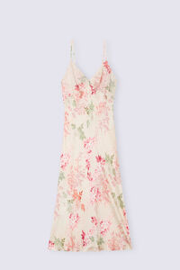 Secret Garden Long Satin Nightgown | Intimissimi (US)