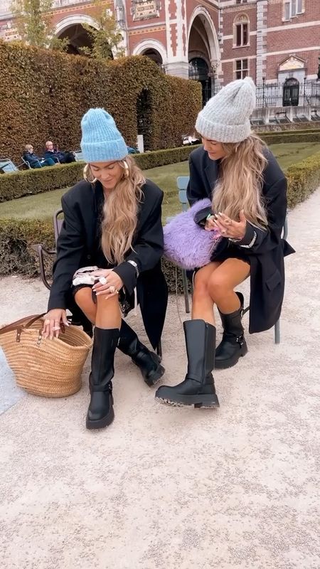 Twinning in these stunning outfits. 

#Oversized #plt #oversizedstyle #blazers #blackboots #knittedhats #autumntrends

#LTKshoecrush #LTKVideo #LTKSeasonal