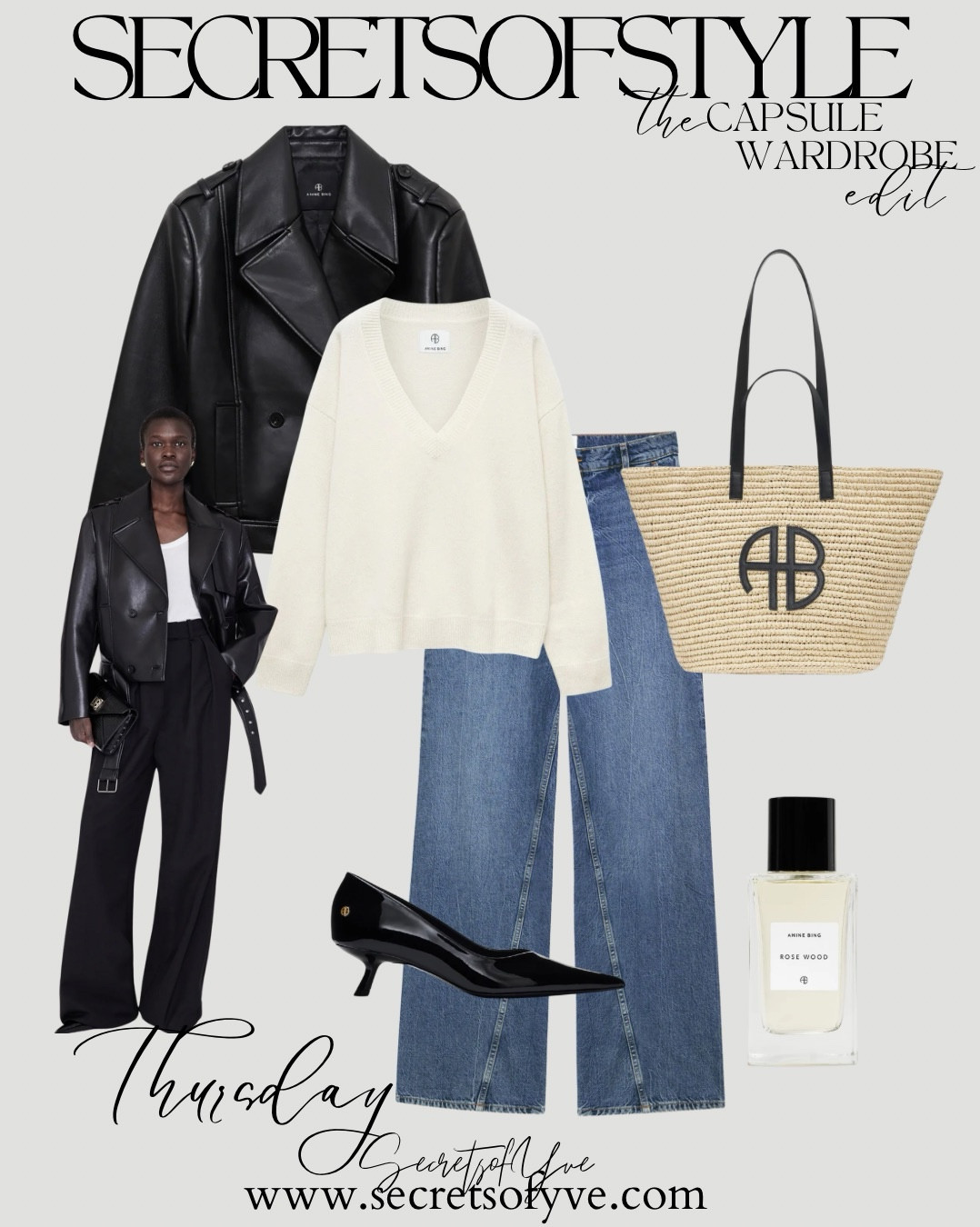 Secretsofyve: SWIPE this or that pants edition capsule wardrobe! 
#Secretsofyve #ltkgiftguide
Always humbled & thankful to have you here.. New posts daily at 3pm &4:15pm EST. Watch Now @aninebing
CEO: PATESI Global & PATESIfoundation.org
 #LTKWatchNow @secretsofyve : where beautiful meets practical, comfy meets style, affordable meets glam with a splash of splurge every now and then. I do LOVE a good sale and combining codes! #ltkstyletip #ltksalealert #ltkfamily #ltku #ltkfindsunder100 #ltkfindsunder50 #ltkover40 #ltkpetite #ltkplussize #ltkmidsize #ltktravel #ltkparties #ltkshoecrush #ltkitbag #ltkbump secretsofyve 

#LTKSeasonal #LTKWorkwear #LTKBeauty