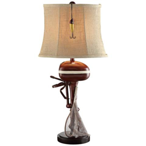 Crestview Collection Motor Boating Sculptural Table Lamp | LampsPlus.com