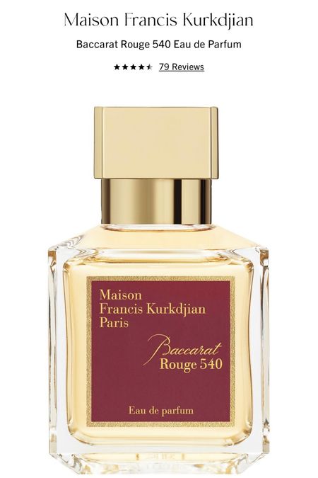 Maison Francis Baccarat Rouge 540 Eau de Parfum on sale!! From saks!

#LTKsalealert #LTKCyberweek #LTKGiftGuide