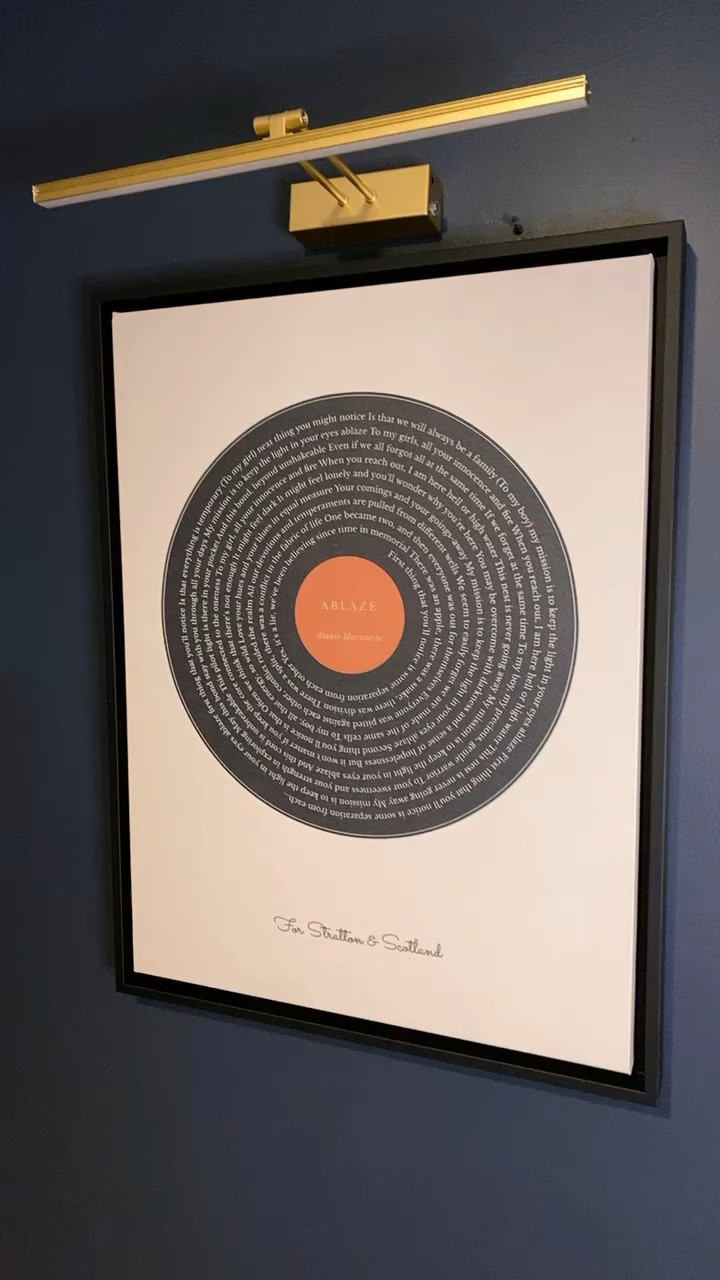 If I influence you to do anything, I hope it’s to do and buy things that truly make you happy. For me, personalized touches throughout my home brings me so much joy. 
I got this new personalized canvas from @limeandlou for the kids. It has the song we have dedicated to them printed on it-I will cherish this forever USE CODE LS15 AT CHECKOUT. #ad #limeandlougifts

#LTKFindsUnder100 #LTKHome