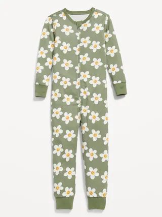Unisex 2-Way-Zip Printed Pajama One-Piece for Toddler &#x26; Baby | Old Navy (CA)