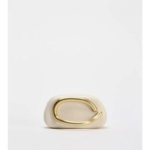 NWT Elegant Cream and Gold Clutch | Poshmark