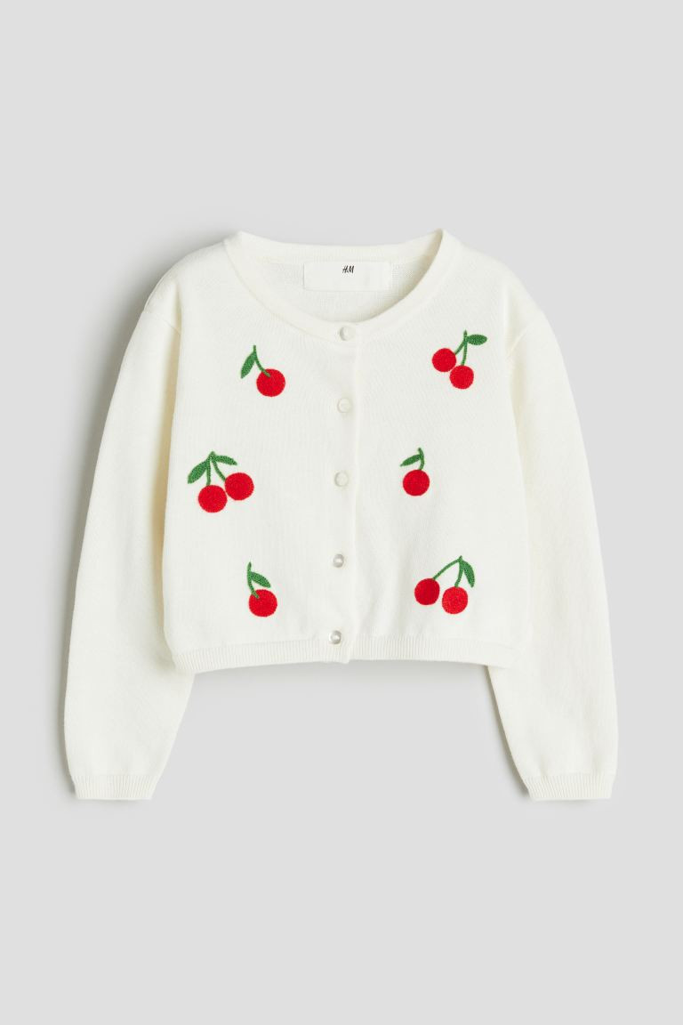 Jacquard-knit Cardigan | H&M (US + CA)