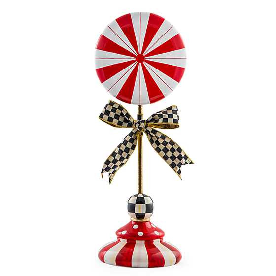 Peppermint Lollipop Topiary - Medium | MacKenzie-Childs