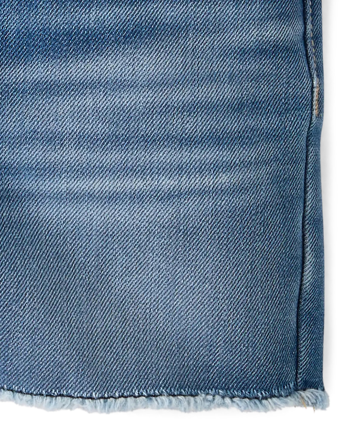 Baby And Toddler Girls Midi Jean Shorts - blue | The Children's Place