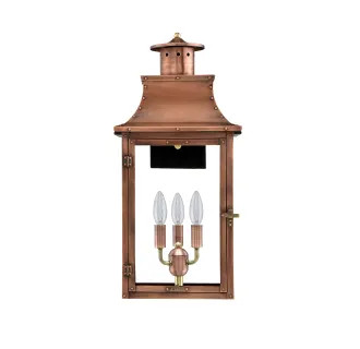 Royal 13" Wide 3 Light Outdoor Wall-Mounted Lantern in Electric Configuration | Build.com, Inc.