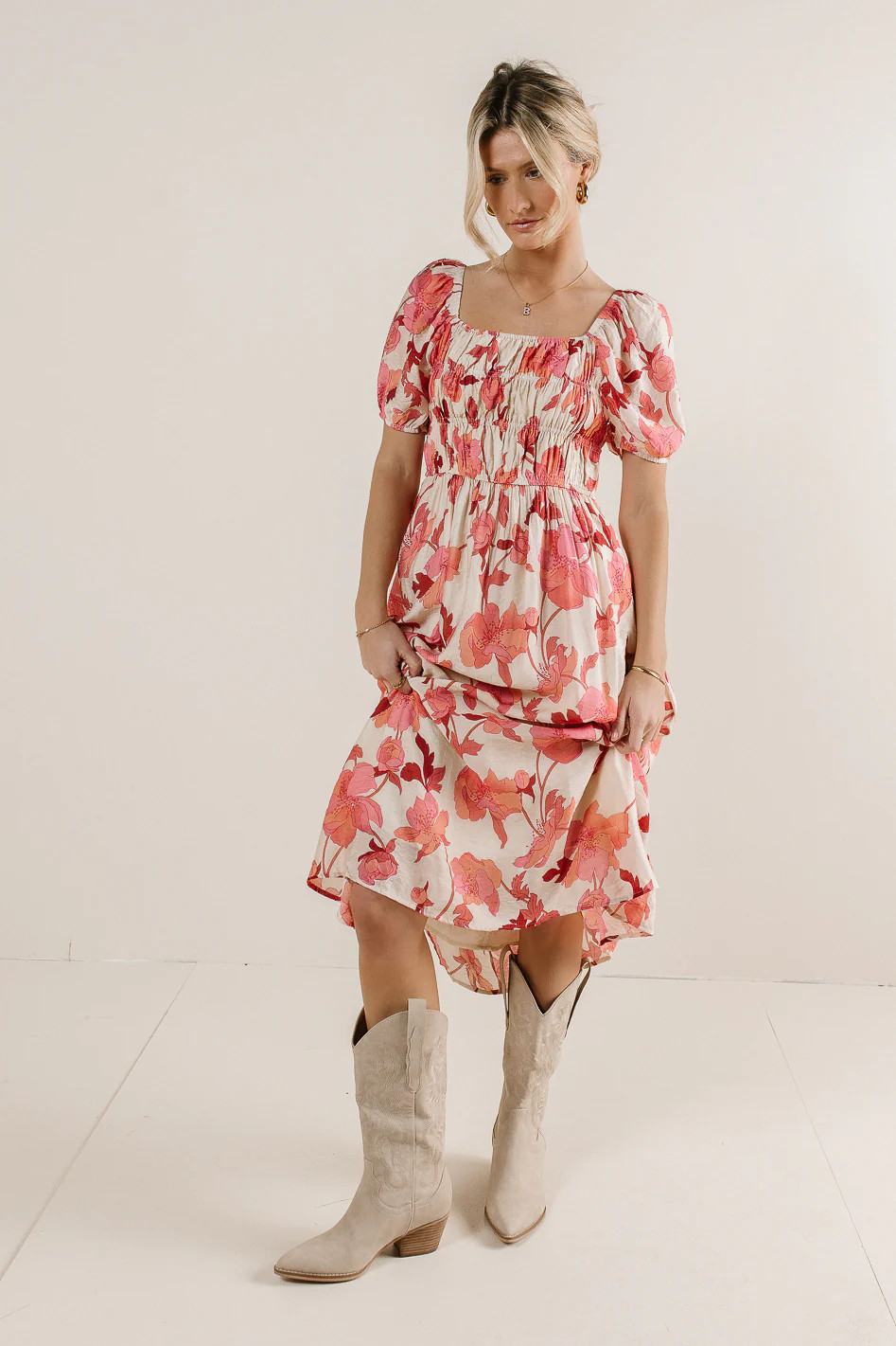 Falling For You Midi Dress | Böhme US