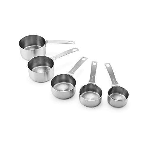 Chicago Metallic Stainless Steel Measuring Cups and Spoons, 11-Piece, silver | Amazon (US)