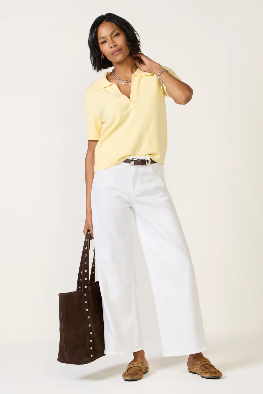 Saige Wide Leg Jean | Evereve