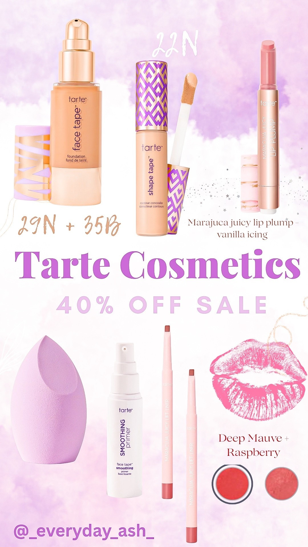 My tarte order 💋💄
Only a few hours left of this sale 🎉

Makeup , beauty routine, tarte cosmetics, makeup routine 

#LTKValentine #LTKBeauty #LTKSaleAlert
