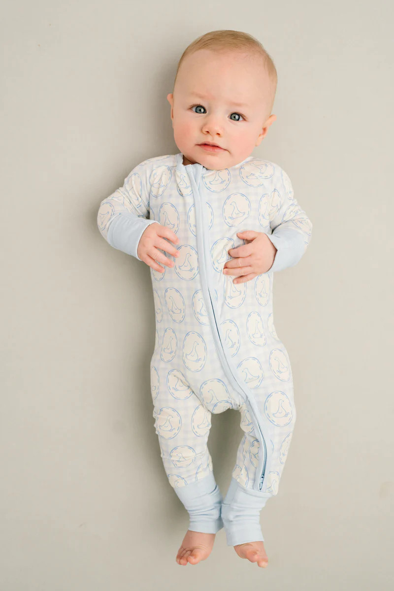 Cottage Goose Bamboo Sleeper | Little One Shop Co