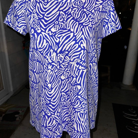 NWT Lilly Pulitzer Etta Scoop Neck Top In Zee Bebe Size XS | Poshmark