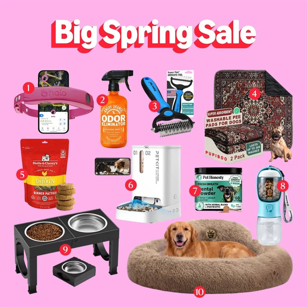 The Big Spring Sale on Amazon is here 🐶🐱✨—the perfect time to grab essentials and fun finds for your pets. From everyday supplies to toys and accessories, these picks help keep your dogs and cats happy and comfortable.
Whether you’re restocking or trying something new, now’s the best time to shop your must-haves. Don’t miss the Big Spring Sale on Amazon—save your favorites and treat your pets today 🐾💖
#LTKSaleAlert #LTKPets #LTKFinds #AmazonSpringSale #BigSpringSale #PetEssentials #DogLovers #CatLovers #PetFinds #AmazonFinds #PetCare #DogLife #CatLife #PetSupplies #FurBaby #PetLove #HappyPets #TrendingNow 

 