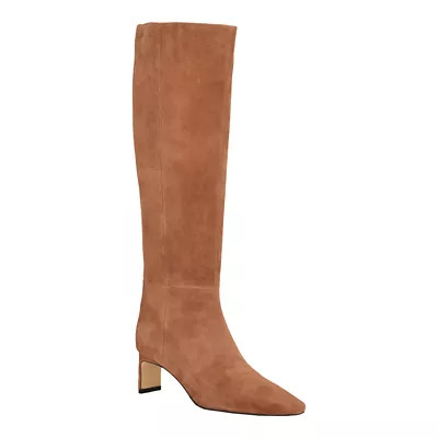 Calvin Klein Women's Caterine High Shaft Square Toe Dress Boots, 6M | Belk